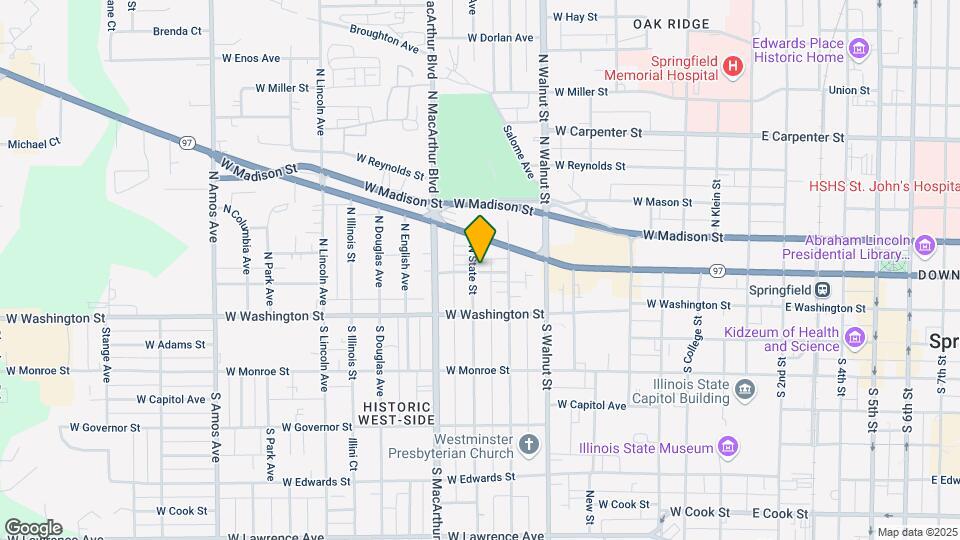 202 N State St Map and Location Details