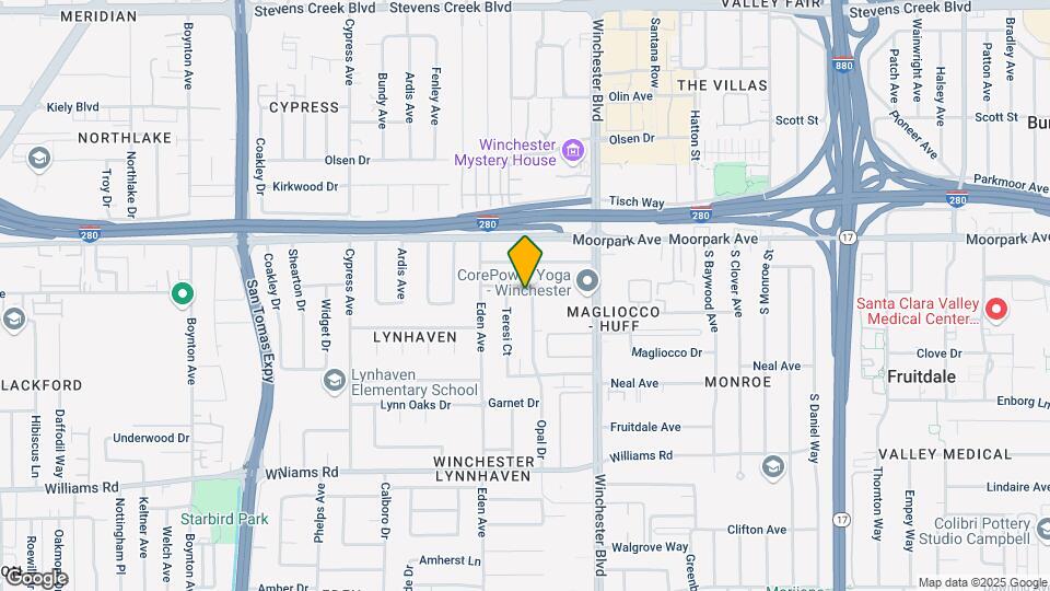 727 Opal Dr Map and Location Details