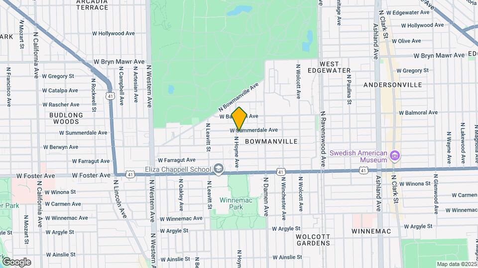 2053 W Summerdale Ave Map and Location Details