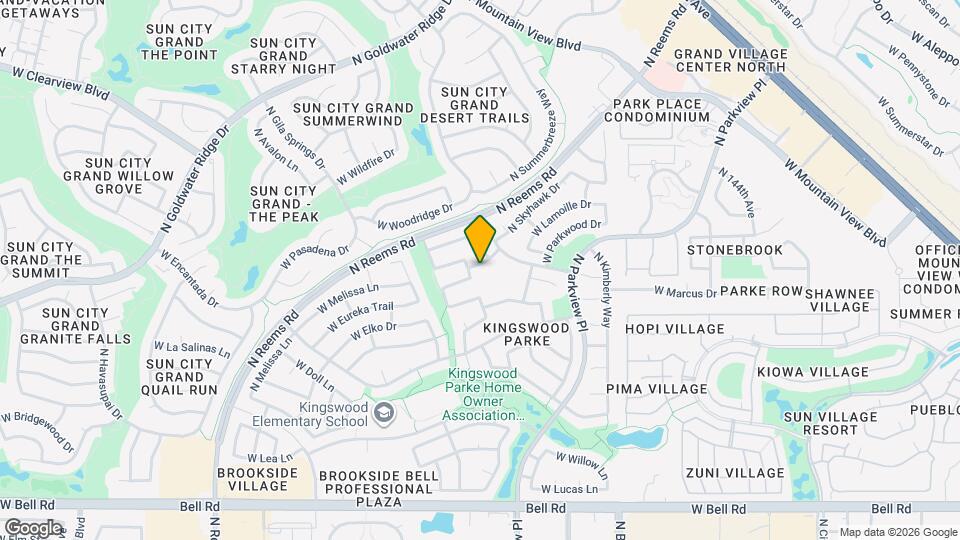 15009 W Sky Hawk Wy Map and Location Details