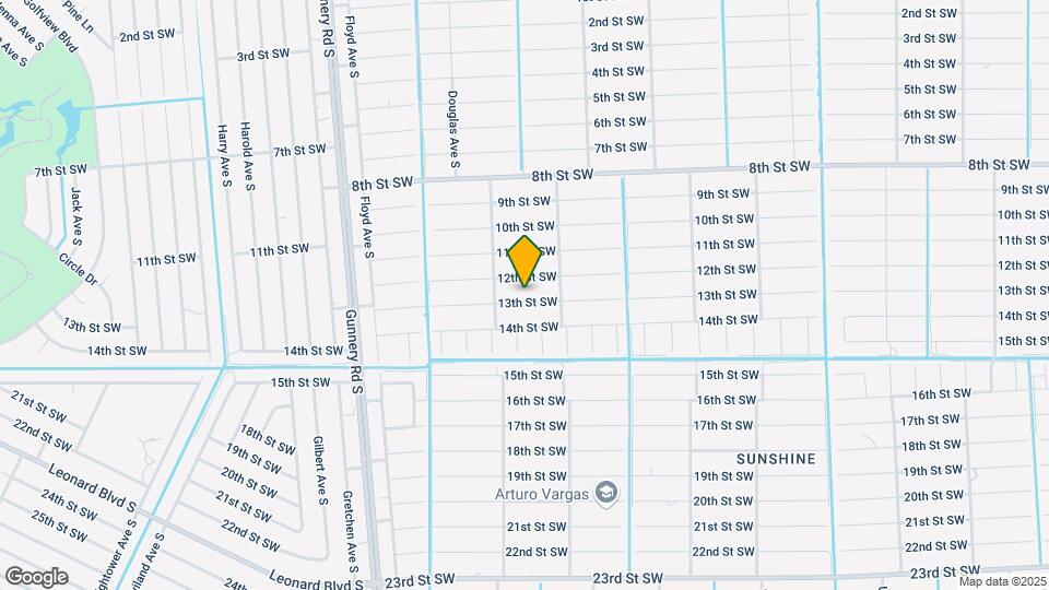 4110 13th St SW Map and Location Details