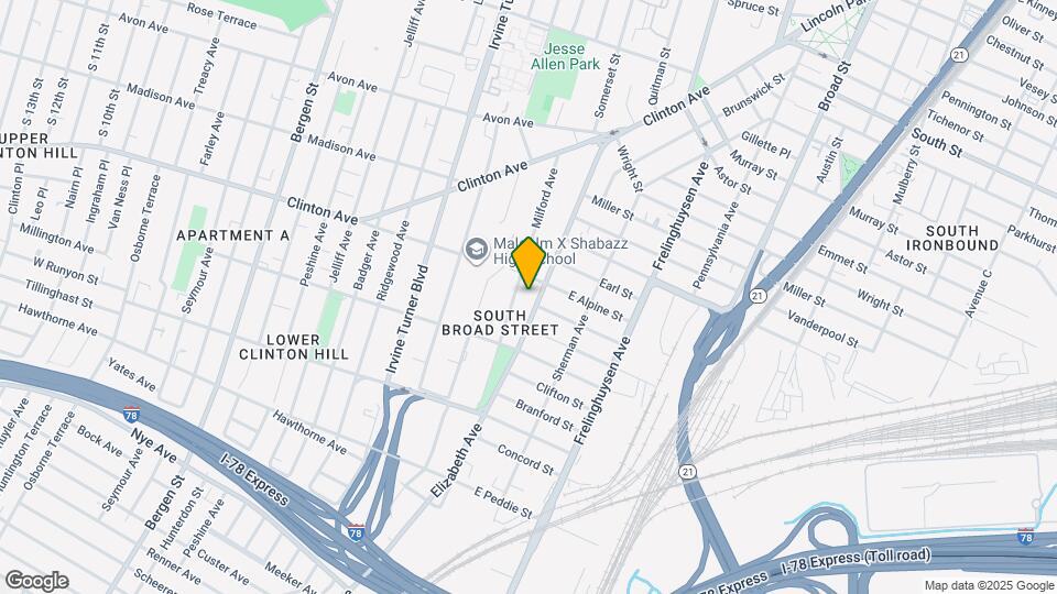 133 Elizabeth Ave Map and Location Details