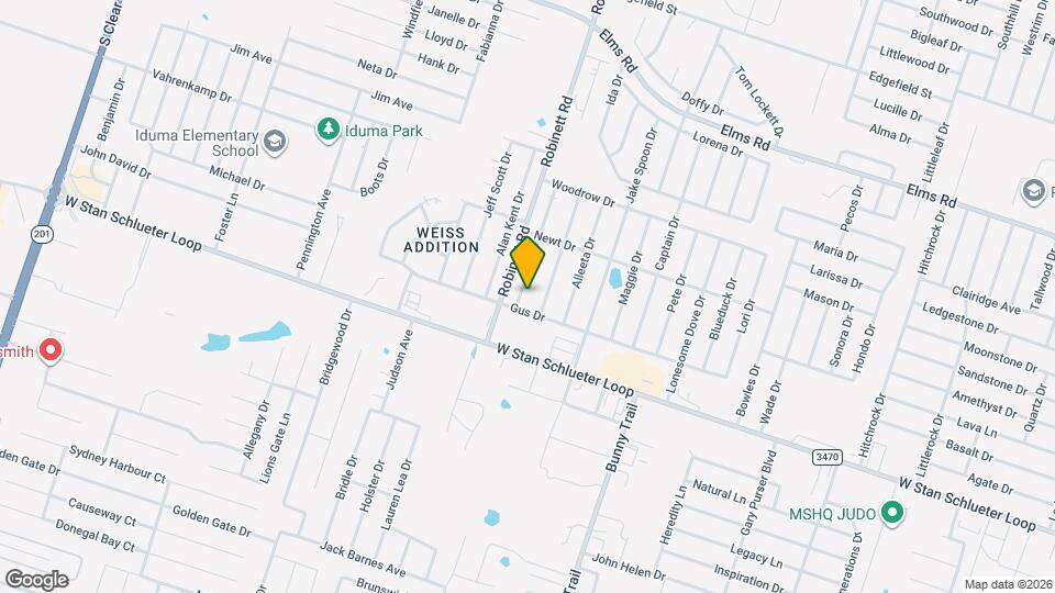 4506 Deek Dr Map and Location Details