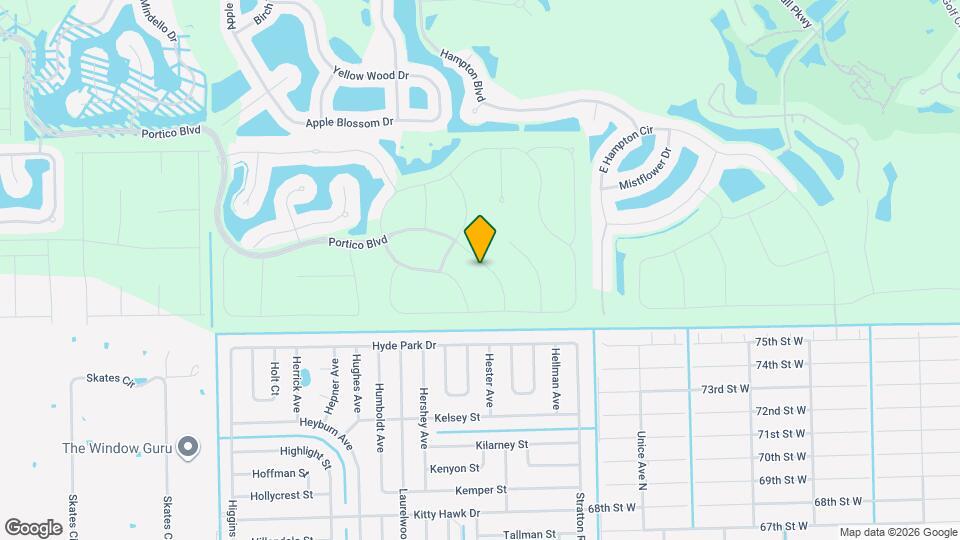 14882 Portico Blvd Mapa y Detalles de la Ubicación