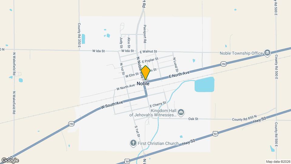 252 E North Ave Map and Location Details