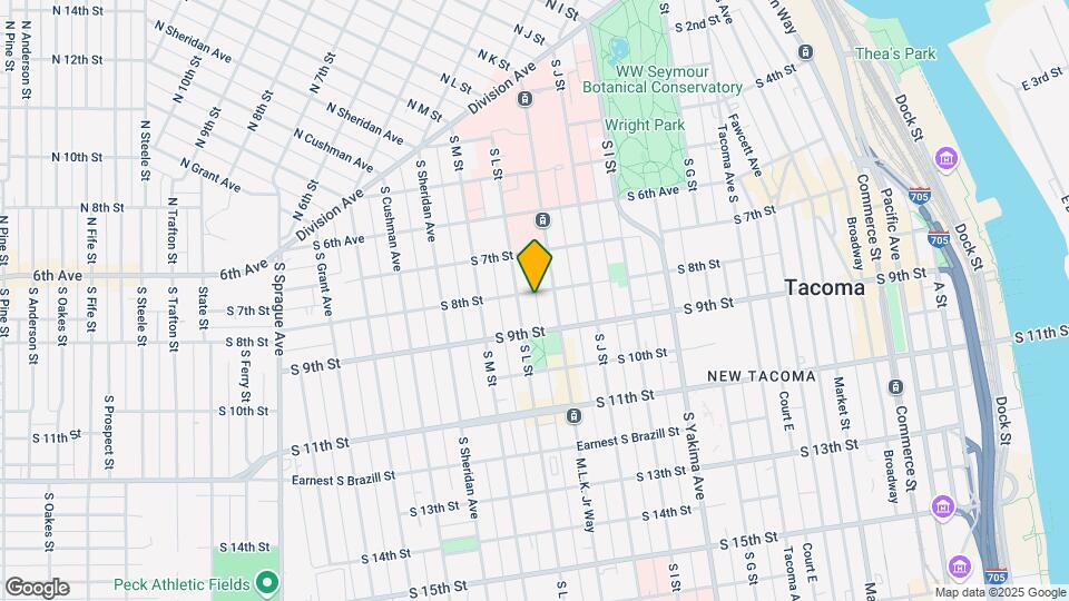 1112 S 8th St Mapa y Detalles de la Ubicación