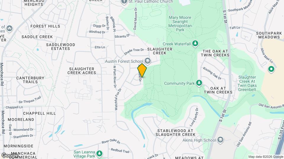 10613 Archdale Dr Mapa y Detalles de la Ubicación