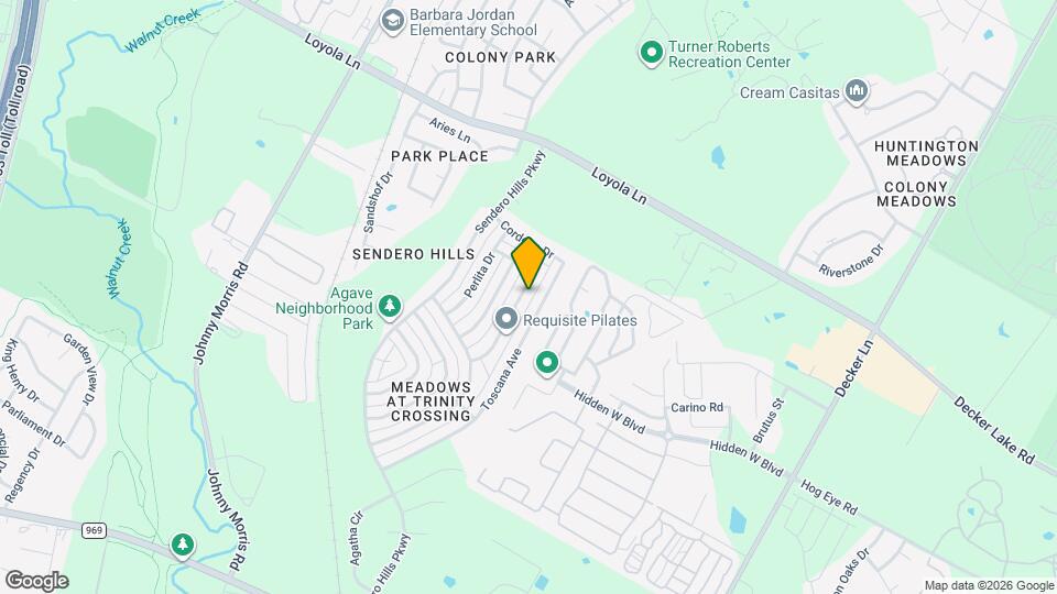 6133 Florencia Ln Map and Location Details