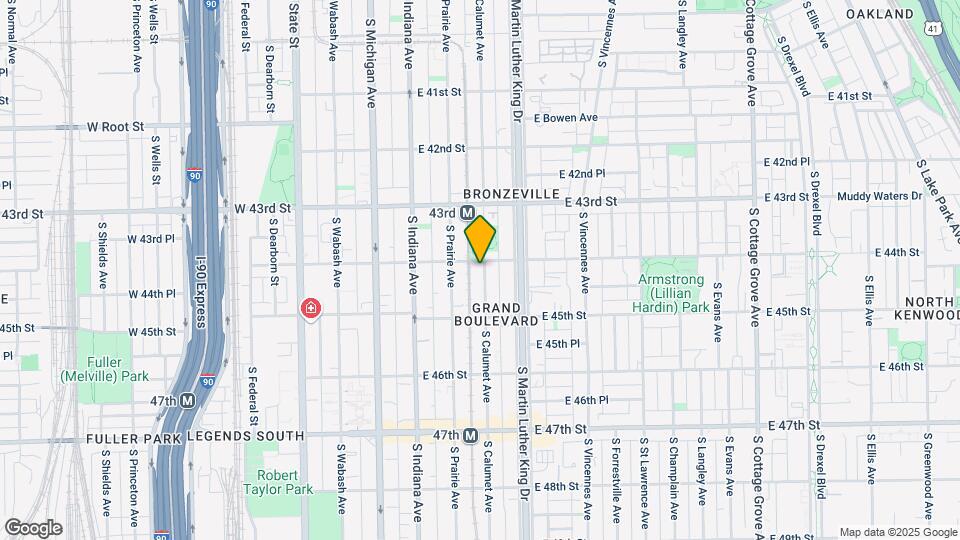 4400 S Calumet Ave Map and Location Details