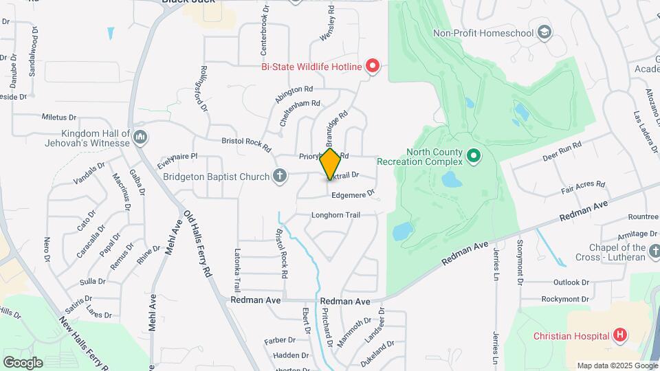 11718 Branridge Rd Map and Location Details