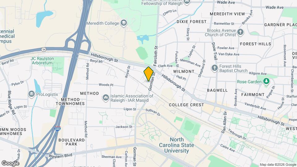 3521 Neil St Map and Location Details