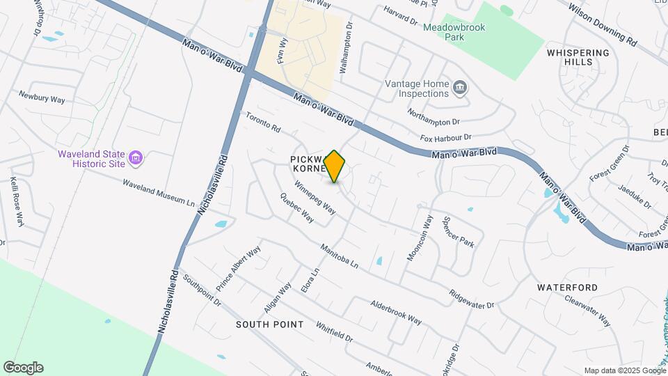 4053 Victoria Way Map and Location Details