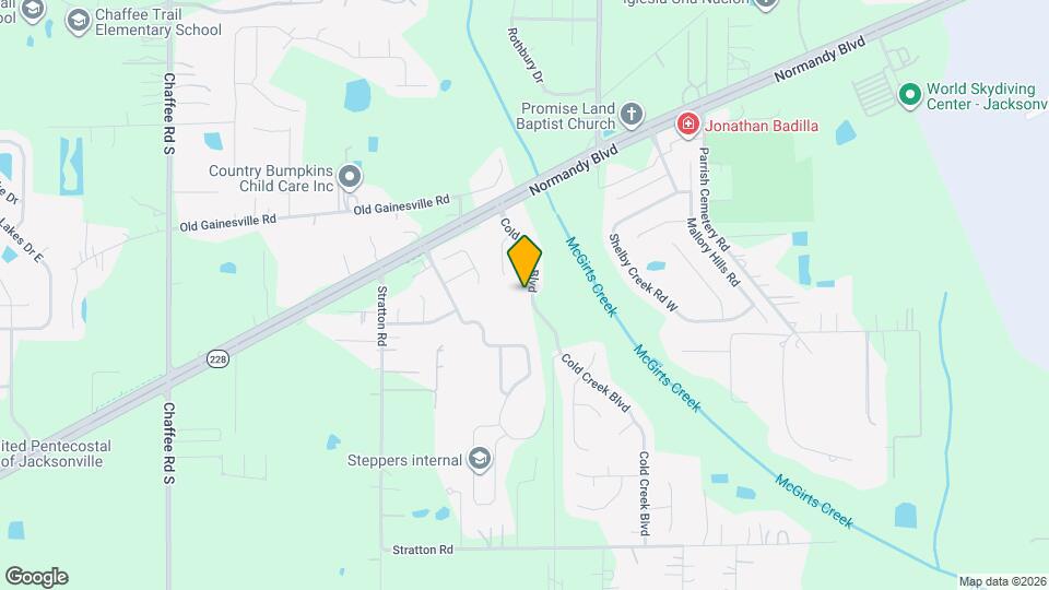 2588 Cold Creek Blvd Map and Location Details