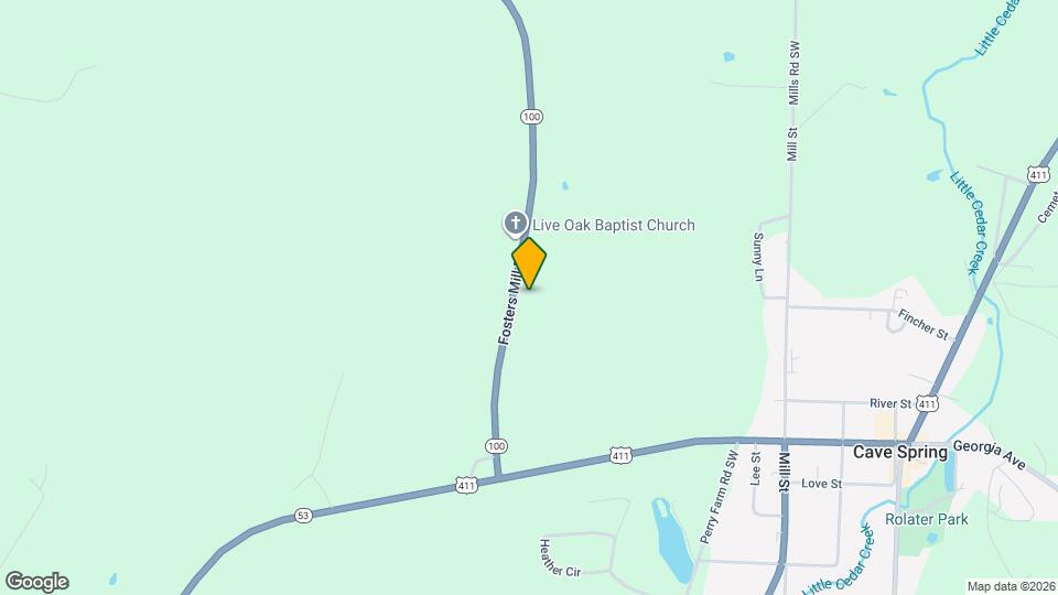 5569 Fosters Mill Rd Map and Location Details