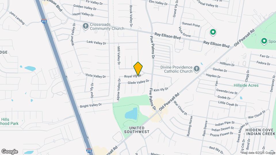 6018 Royal Valley St Map and Location Details