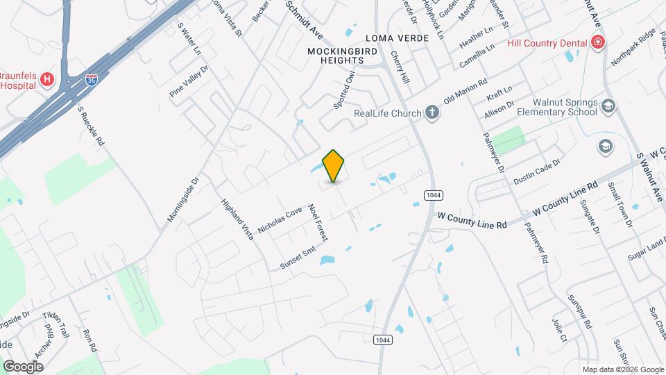 2039 Rowan Wy Map and Location Details