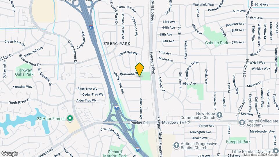 7426 Alma Vista Wy Map and Location Details