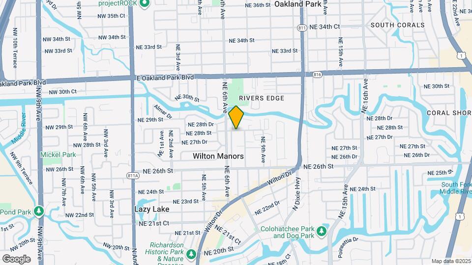 620 NE 28th St Mapa y Detalles de la Ubicación
