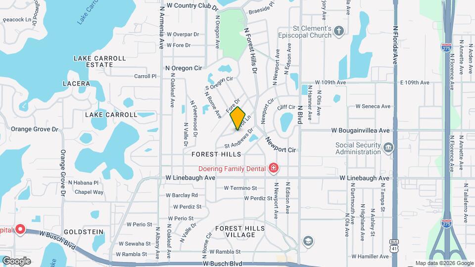 1318 Divot Ln Map and Location Details