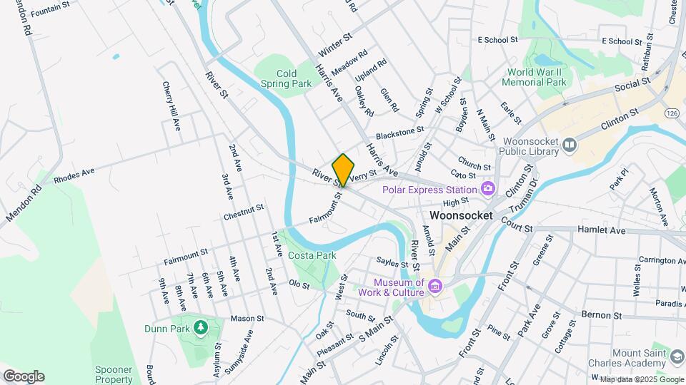 12-14 Fairmount St Mapa y Detalles de la Ubicación