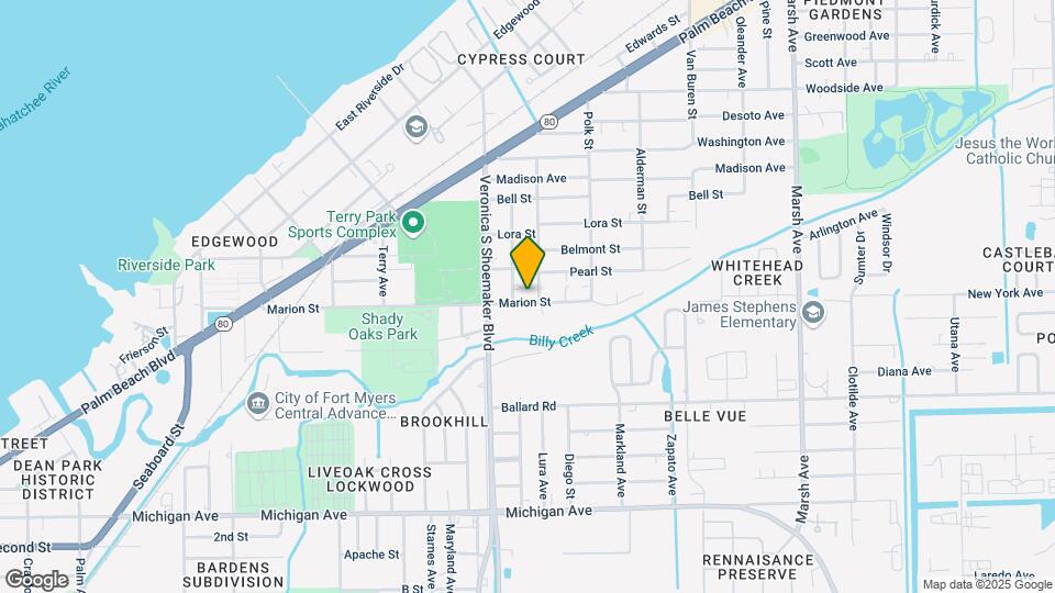 3645 Marion St Map and Location Details