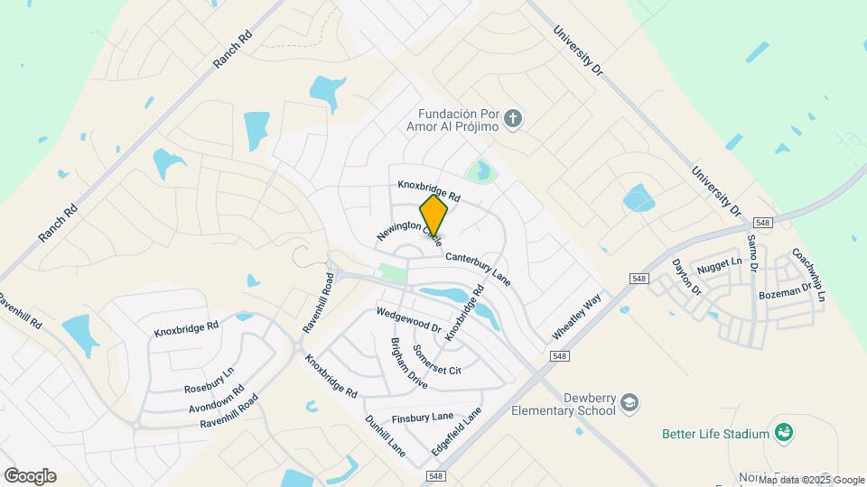 1003 Newington Circle Map and Location Details