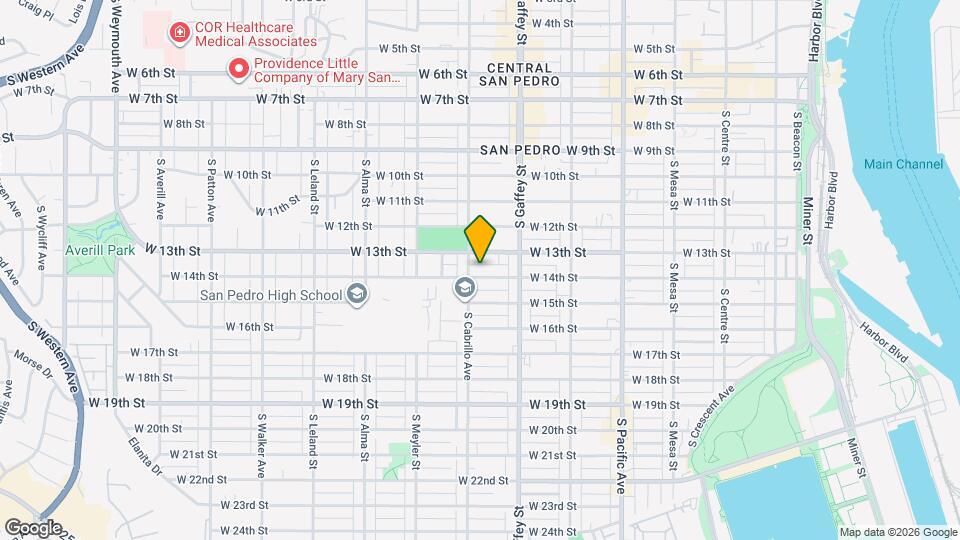 778 W 14th St. Map and Location Details