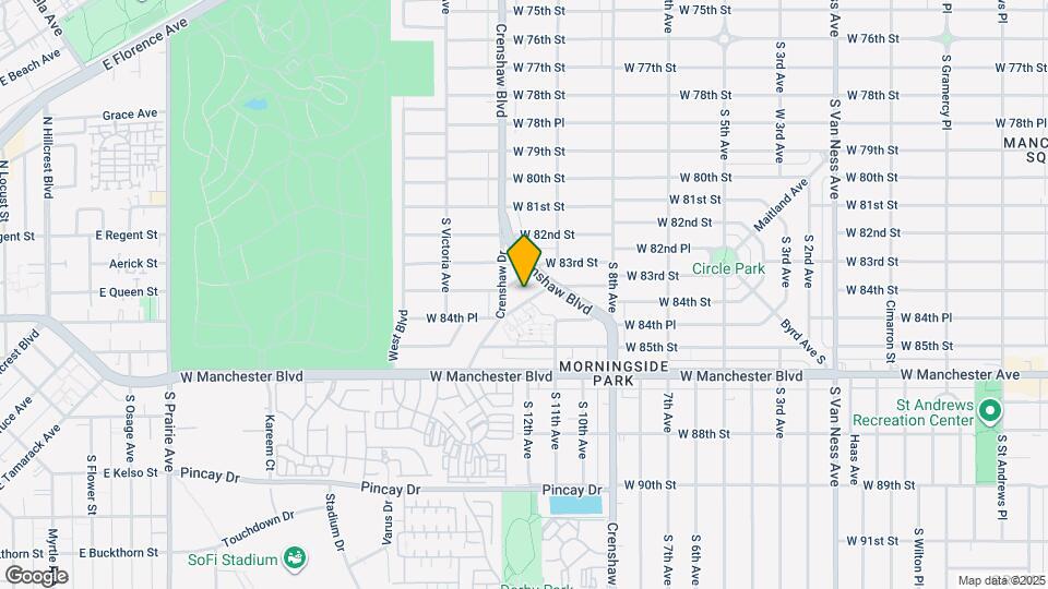 3329 W 84th St Map and Location Details