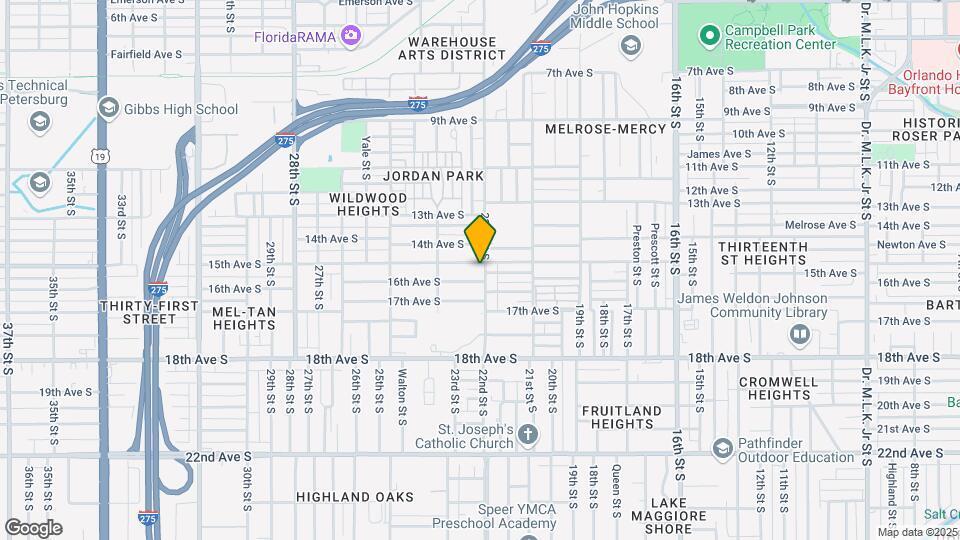 1511 22nd St S Mapa y Detalles de la Ubicación