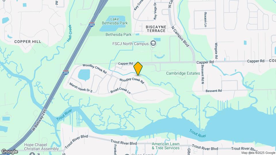 4131 Woodley Creek Rd Map and Location Details