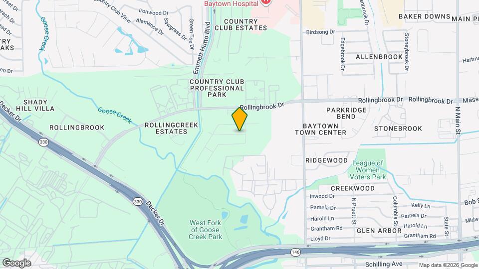 2206 Spring Hollow Dr Map and Location Details