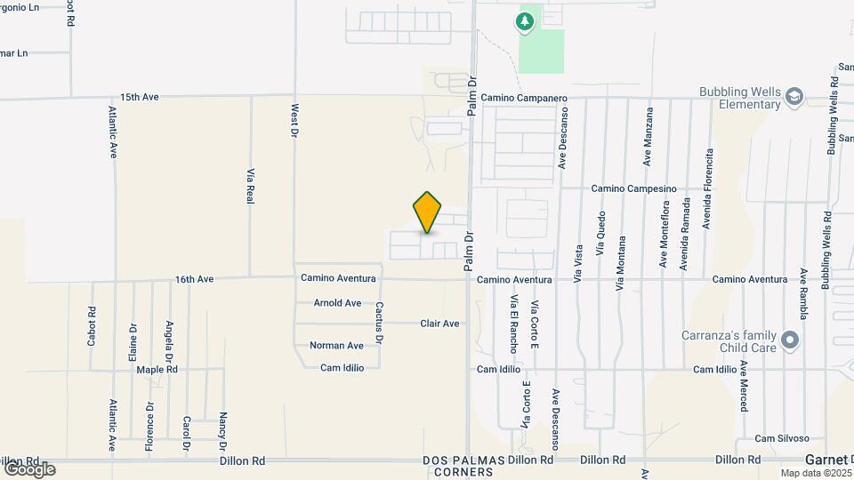 Palm Drive Mobile Estates Mapa y Detalles de la Ubicación