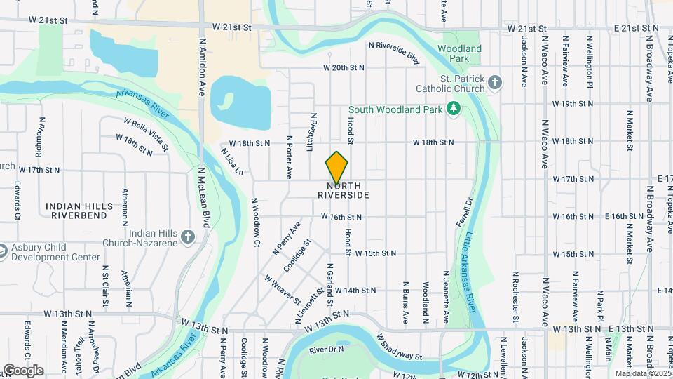 1748 N Garland St Map and Location Details
