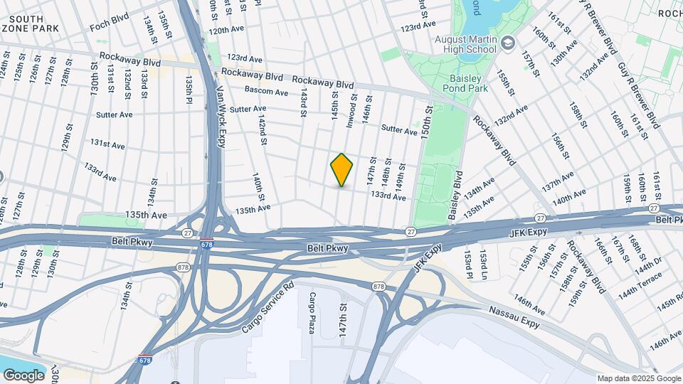 145-36 133rd Ave Mapa y Detalles de la Ubicación