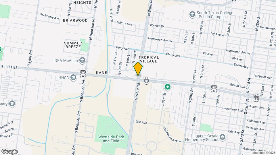 41 N Ware Rd Map and Location Details