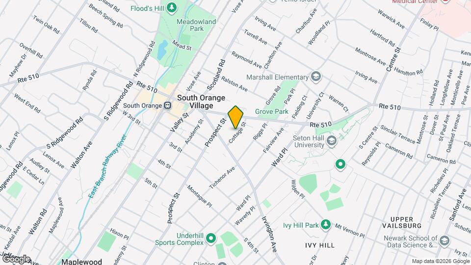 33 Cottage St Map and Location Details