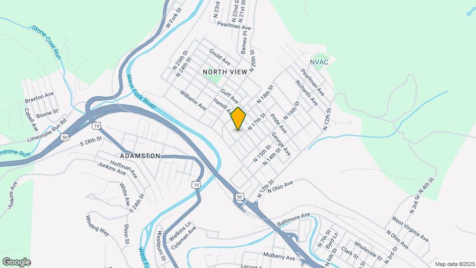 1112 N 17th St Map and Location Details