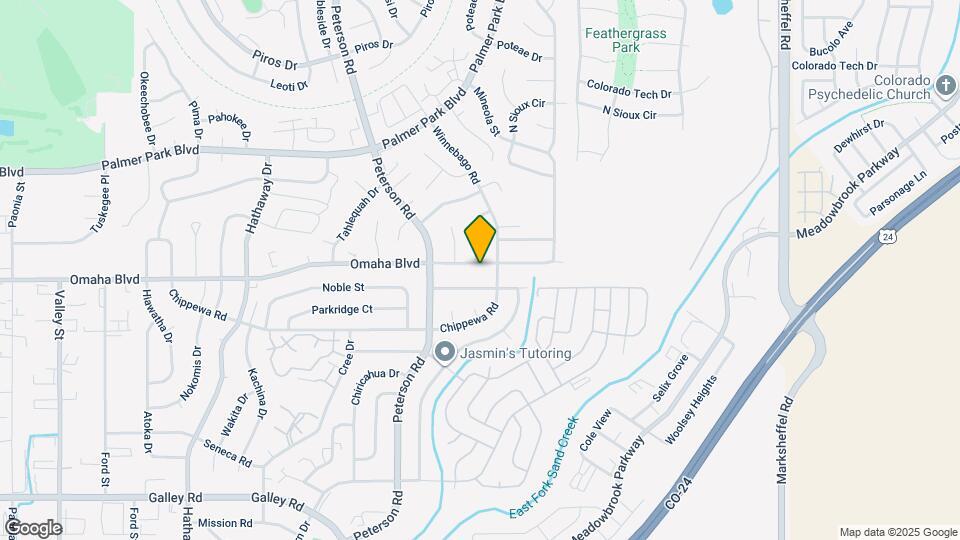 7105 Omaha Blvd Map and Location Details