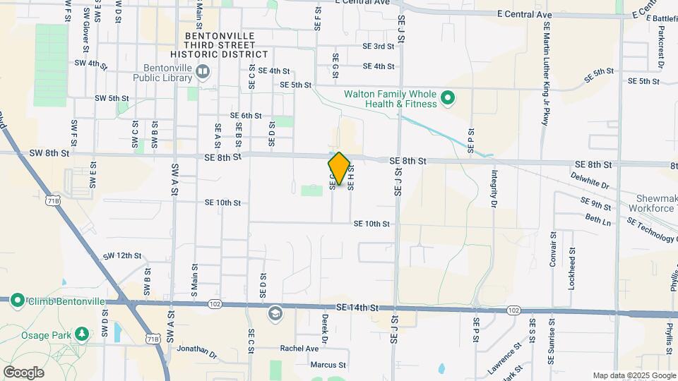 813-905 SE G St Mapa y Detalles de la Ubicación