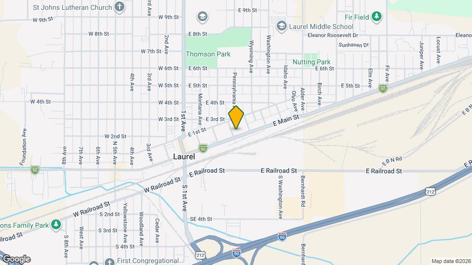 403 E Main St Map and Location Details