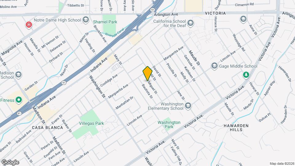 3046 Miguel St, Unit Detached Studio Apartment Mapa y Detalles de la Ubicación