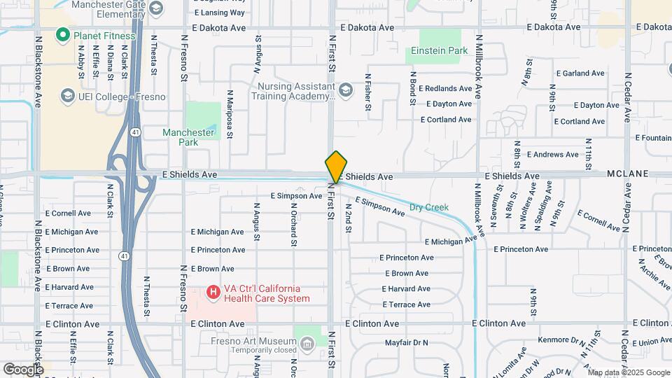 3115 E Simpson Ave Map and Location Details