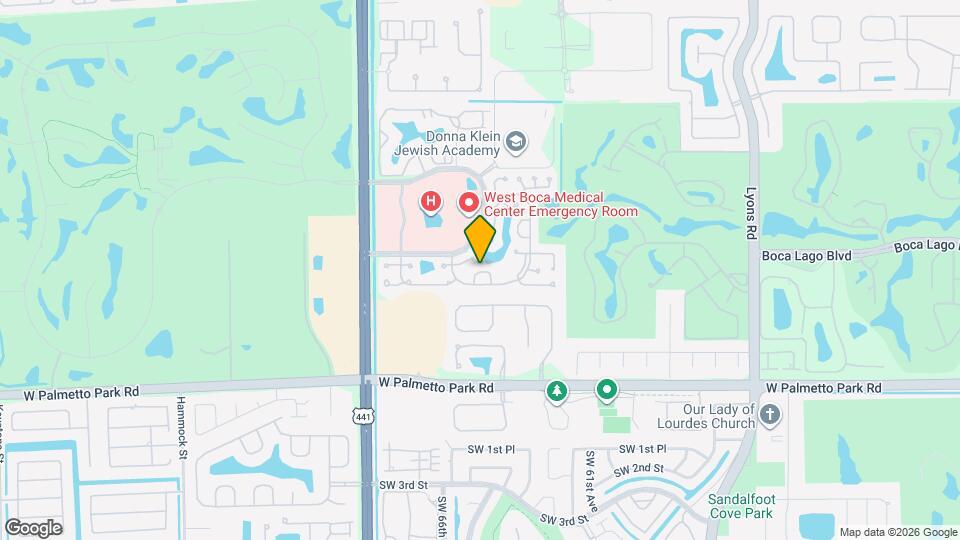 9709 Sunny Isle Cir Map and Location Details