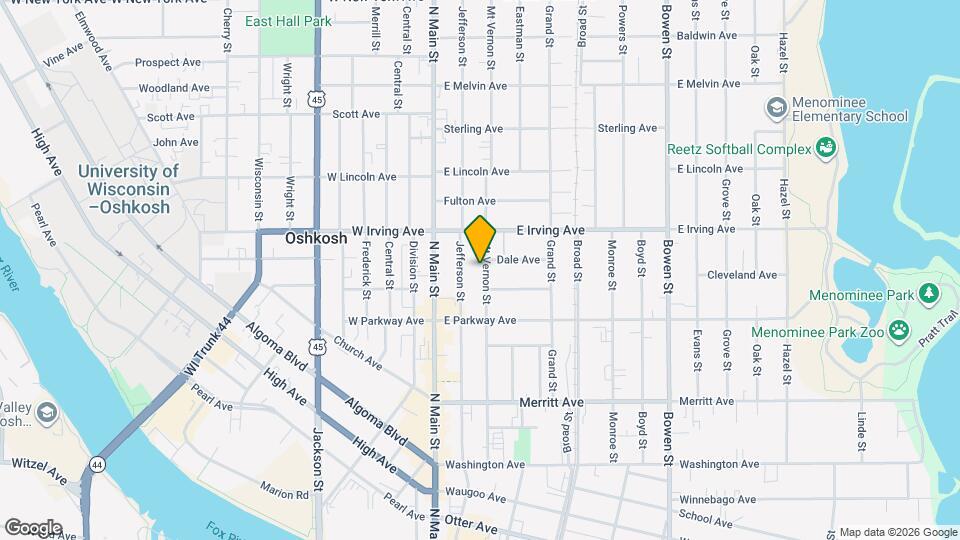 649 Mt Vernon St Map and Location Details