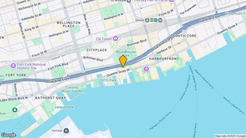 250-270 Queens Quay W Map and Location Details