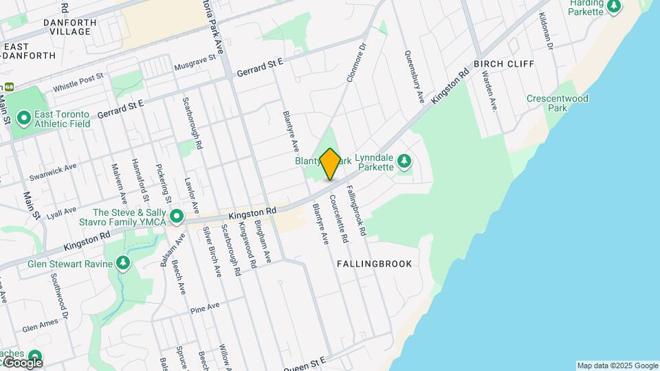 1161 Kingston Rd Map and Location Details