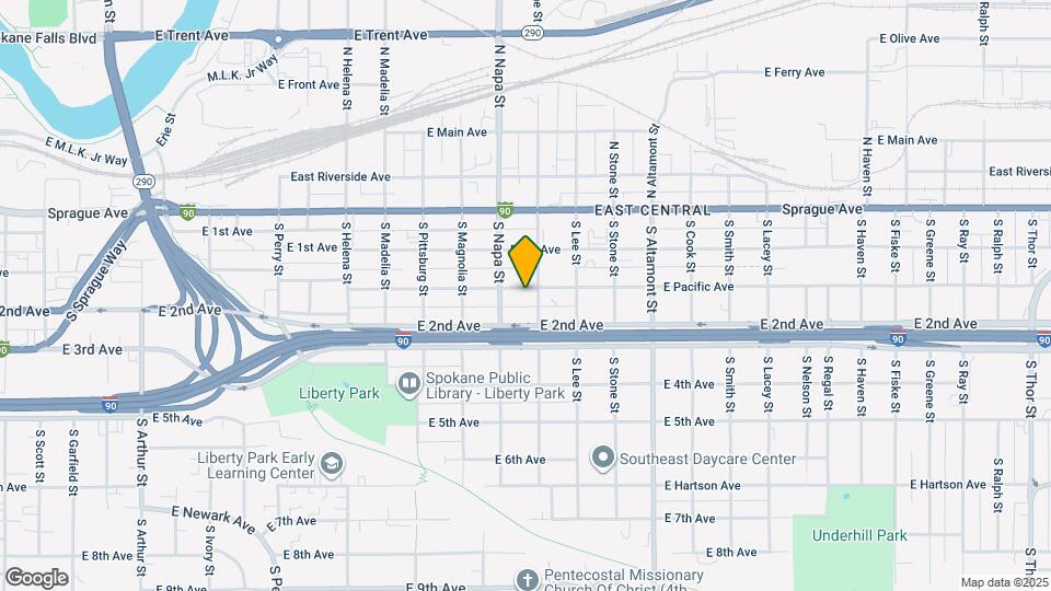 2024 E Pacific Ave Map and Location Details