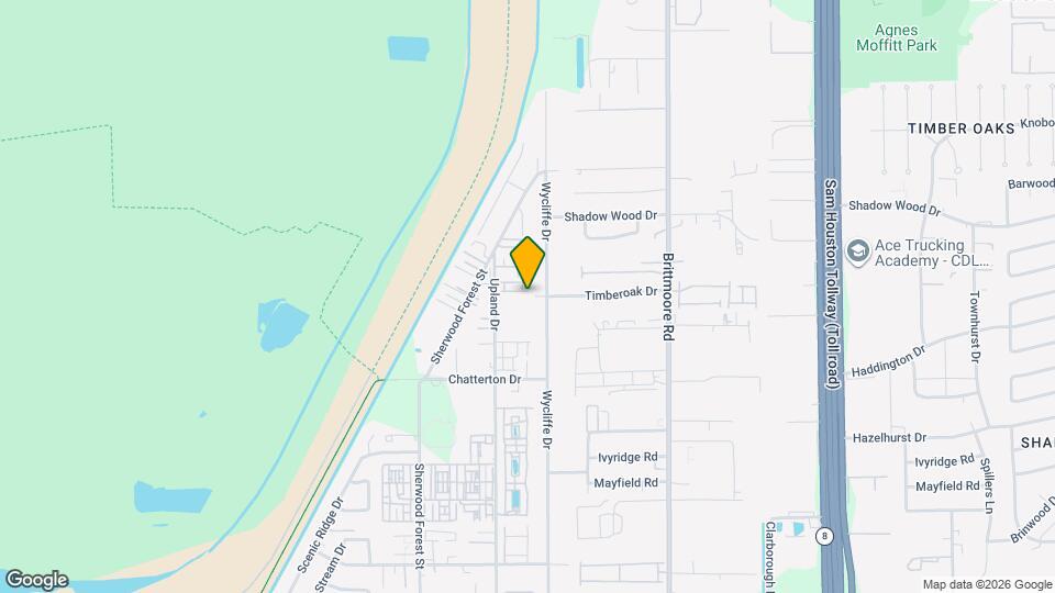 11005 Upland Forest Dr Map and Location Details