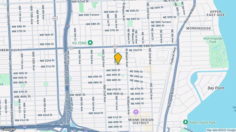 76 NW 51st St Map and Location Details