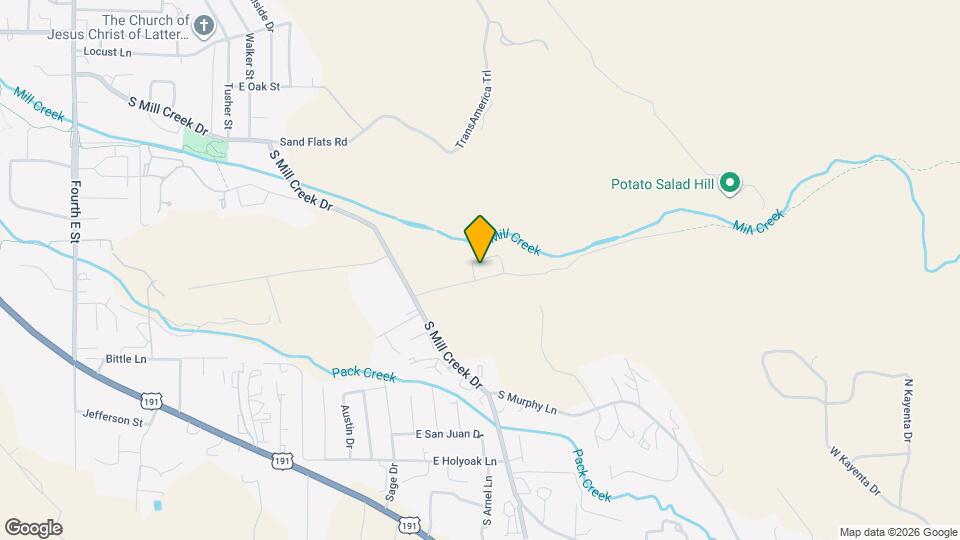 1286 Dream Dr Mapa y Detalles de la Ubicación